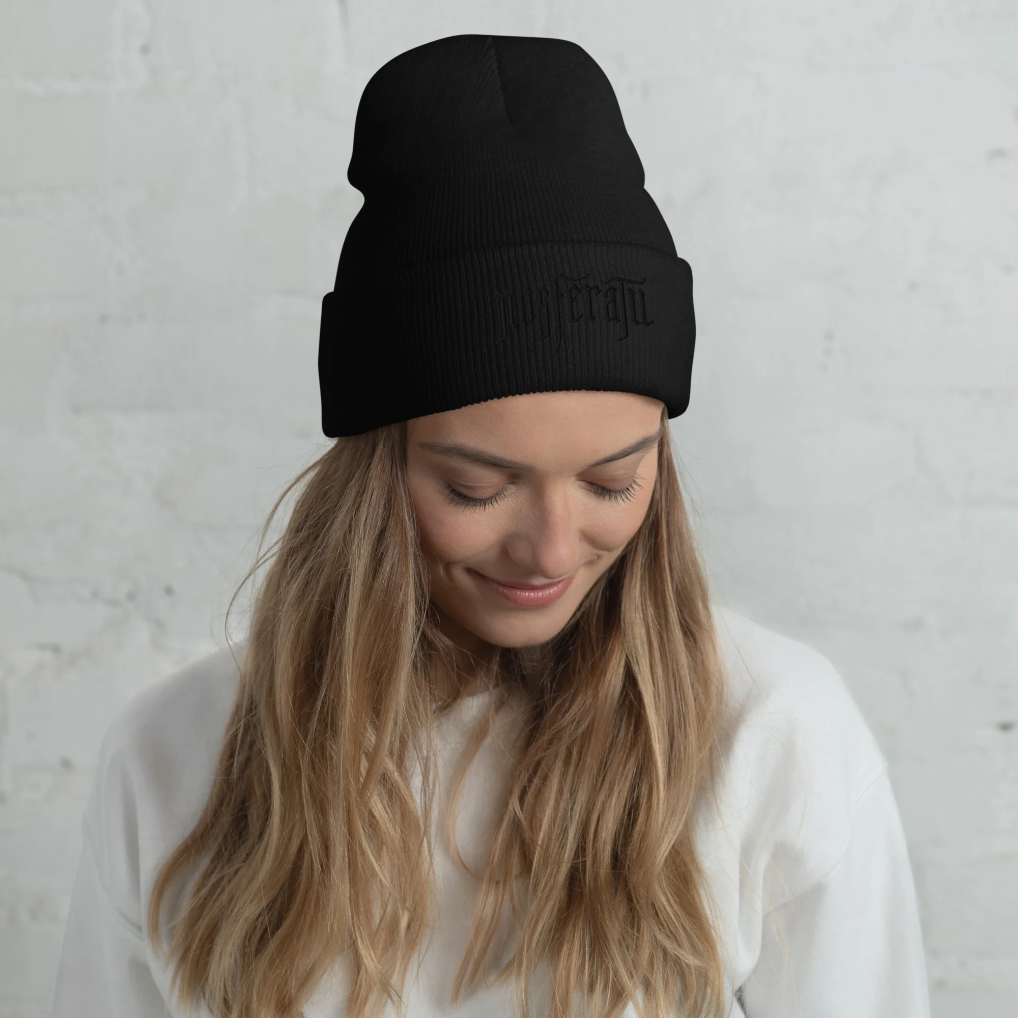 Nosferatu Logo Embroidered Beanie - Image 3
